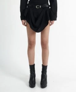 [ARTS DE BASE] SS 22 Cowl Short Pants (Black) Best Sellers