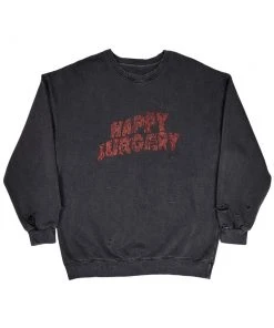[SURGERY] Seasonless Happy People Surgery Rock Pigment Sweat Shirts Best Sellers