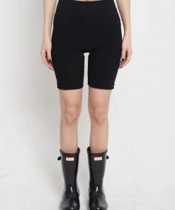 Best Sellers [OV] Seasonless Cotton 5' Biker Leggings 2color