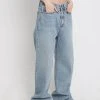 [OV] Seasonless Light Blue Wide Long Denim Jeans