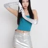 [OV] Seasonless Cotton Line Tube Top 2color Best Sellers