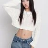 [OV] Seasonless Long Sleeve Cropped Knit 2color Best Sellers