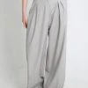Best Sellers [OV] SS 22 Maxi Pin Tuck Wide Slacks