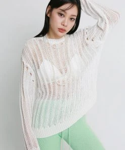 [OV] SS 22 Rough Vintage Seethrough Knit