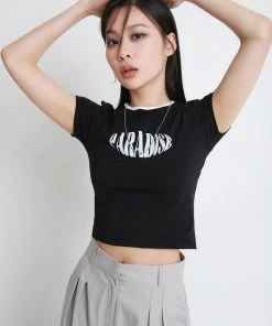 [OV] SS 22 Raglan Kitch Fashion Cropped T