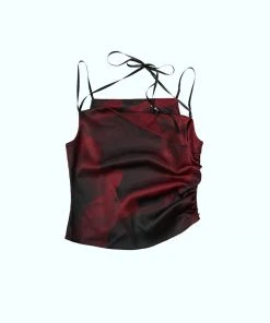 [ELFELFELF ARCHIVES] SS 22 GRAPIC SLEEVELESS (RED) Best Sellers