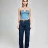 [SIO] SS 22 STRING HALTER TOP [SKY BLUE] Best Sellers