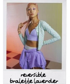 [MINJIENA] Seasonless Reversible Bralette Lavender Best Sellers