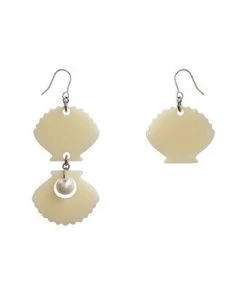 [NOFFICIALNOFFICE] Seasonless ODD SEA SHELL EARRING Best Sellers