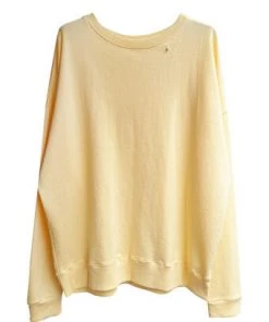 [NOFFICIALNOFFICE] Seasonless PEARL SHELL SWEATSHIRT YELLOW Best Sellers