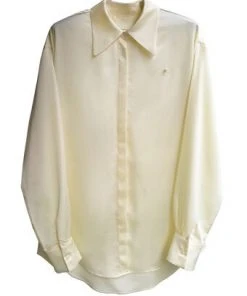 [NOFFICIALNOFFICE] Seasonless PEARL SHELL POINT SHIRT Best Sellers