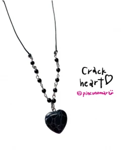 [PINCUNOMARU] Seasonless Crack Heart Best Sellers