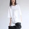 Best Sellers [NOFFICIALNOFFICE] SS 22 SIVER HEART UGLY FIT T-SHIRT WHITE