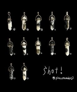 Best Sellers [PINCUNOMARU] Seasonless Shot! (black White)