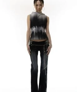 [KASHIKO] SS 22 Noir Oil Paint Sleeveless Best Sellers