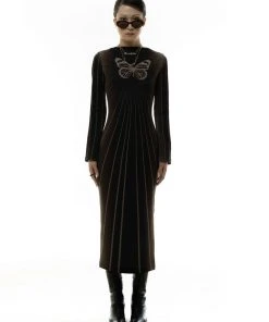 [KASHIKO] SS 22 Burning Dress Black Best Sellers