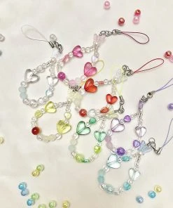 [ETREROSE] Seasonless Melting Heart Key Ring (7color) Best Sellers