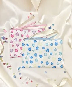 Best Sellers [ETREROSE] Seasonless Melting Heart Zip-pouch (M/2color)