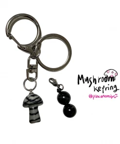[PINCUNOMARU] Seasonless Mushroom Keyring