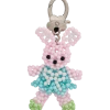 [SWINGSET] Snuddle Bunny Key Ring (Pink)