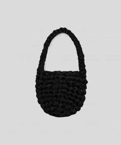 [POKOFOSCA] Seasonless SHINE KNIT BAG (BLACK) Best Sellers