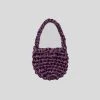 [POKOFOSCA] Seasonless SHINE KNIT BAG (VIOLET)