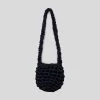 [POKOFOSCA] Seasonless CROSS SHINE KNIT BAG (NAVY) Best Sellers