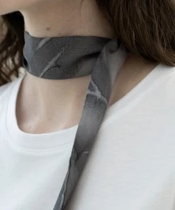 [POKOFOSCA] Seasonless CRINKLE SCARF (GRAY) Best Sellers