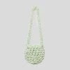 Best Sellers [POKOFOSCA] Seasonless CROSS SHINE KNIT BAG (MELON)