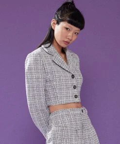 Best Sellers [PLASMASPHERE] FW 21 SHARON JACKET(BLACK)