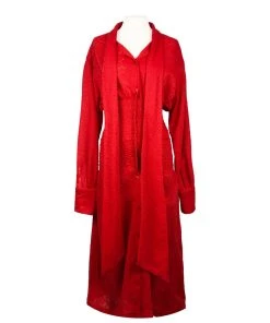 [CODE SHION] Winter 21 See-through Long Ribbon Dress Best Sellers