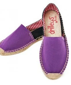 [DRILLEYS] Seasonless Espardew Violet/Black Woman260mm(39)