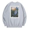Best Sellers [RADINEO] FW 21 Triangle Flower Sweatshirt Gray
