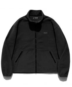 Best Sellers [C ROUTINE] FW 21 C-ROUTINE FLEECE JIP-UP JACKET-BLACK