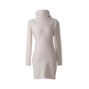 [ONMYOWN] FW 21 White Turtleneck Dress