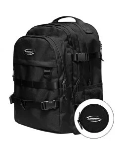 [ALMOSTBLUE] Seasonless RUBBER LOGO BACKPACK