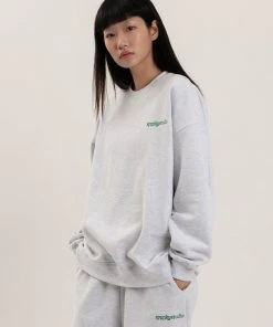 [SPUNKY] FW 21 SWEAT SHIRTS (GRAY)