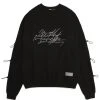 [LIBERE KOREA] FW 21 STRING SWEAT SHIRTS / BLACK Best Sellers