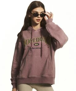 [AMES WORLDWIDE] FW 21 WORLDWIDE RETRO HOODIE_PP