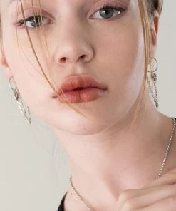 [BABLETWO] Seasonless Mix Chain Earrings