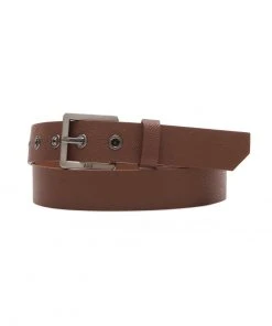 [ADD] Seasonless COWHIDE SQUARE BELT BROWN
