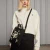 [LARTIGENT] FW 21 FLOWER COTTON BAG(BLACK) Best Sellers