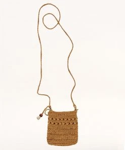 [LECYTO] Seasonless HANDMADE CROCHET MINI BAG_BROWN