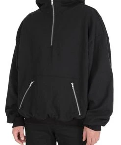 [LANG VERSIO] FW 21 321 3Zipper Turtleneck Hoodie