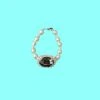 [HURJABOYACC] Seasonless Big Gem Pearl Bracelet