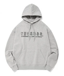 [PHOS333] FW 21 Classic Logo Hoodie/Melange