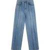 Best Sellers [HARDCORE HAPPINESS] FW 21 Two Lines Of Pintuck Wide Denim Pants