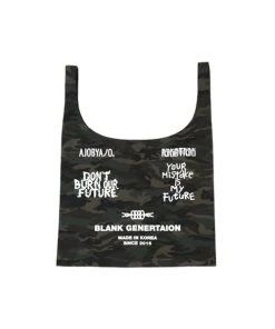 [AJO BY AJO] Seasonless Camouflage Grocery Bag [Green]