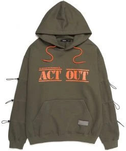 [LIBERE KOREA] FW 21 STRING HOODIE / KHAKI Best Sellers