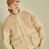 [FABERFINGER] FW 21 Fleece Block Quilted Jumper (Beige) Best Sellers